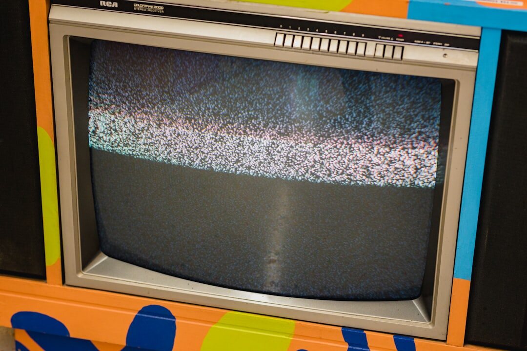 retro tv broadcast